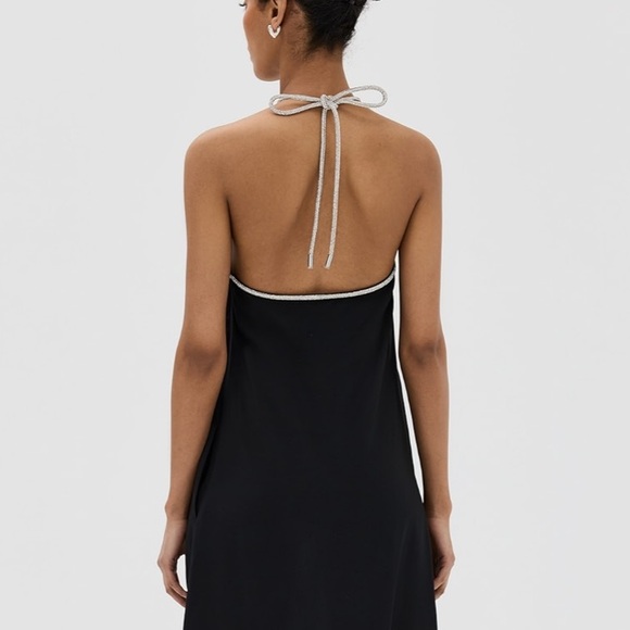 Jonathan Simkhai Onyx Halter Maxi Dress black - Picture 2 of 15